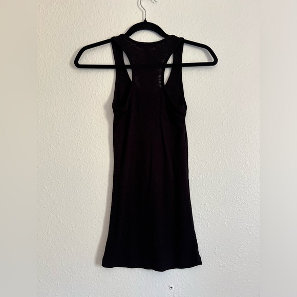 Foreign Exchange Small Sheer Style Basic Racerback Tank Top - Picture 5 of 5